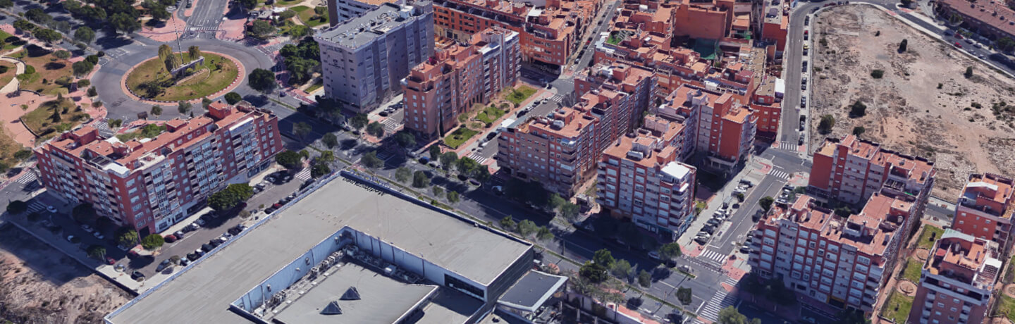 Almeria urbanización Avd Mediterraneo