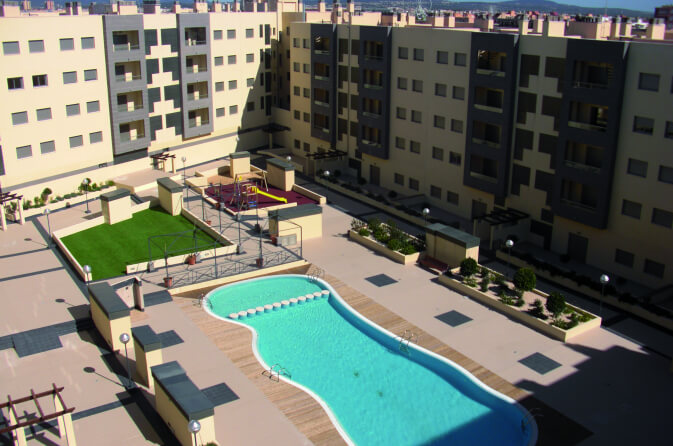 Piscina jardines Amanecer